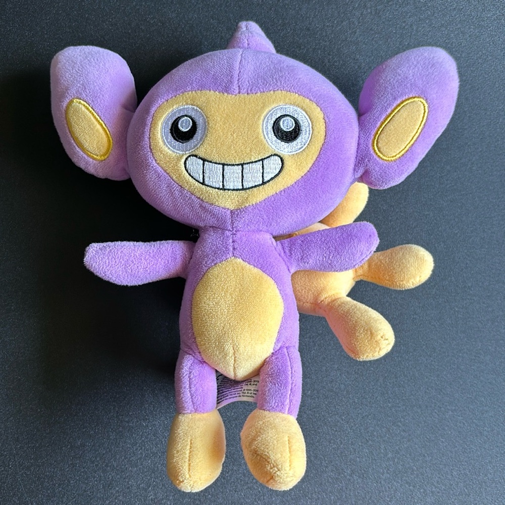Pokémon Aipom Plush - WCT, Wicked Cool Toys, Purple, 2019, Stuffed Toy, Ai Pom